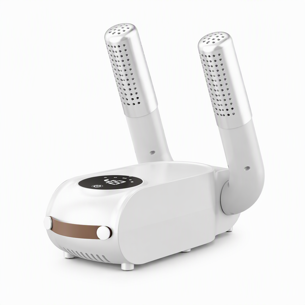 👟Foldable shoe dryer with smart timer and UV light