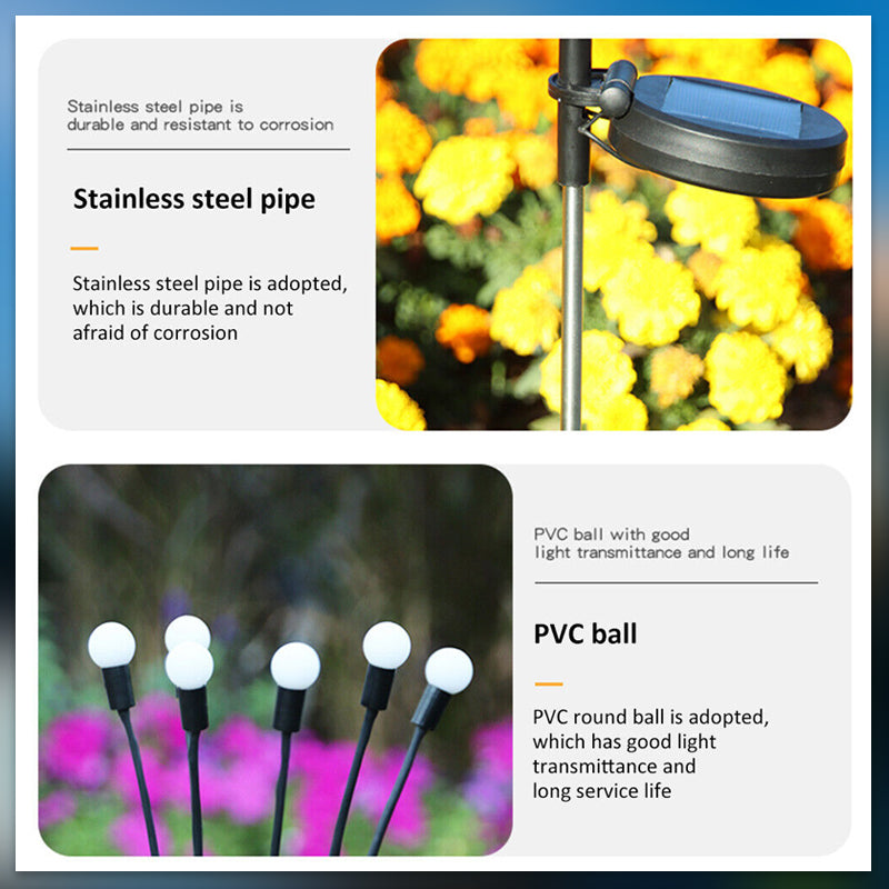 Solar Garden Light - Starburst Swing Light