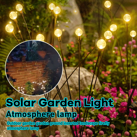 Solar Garden Light - Starburst Swing Light