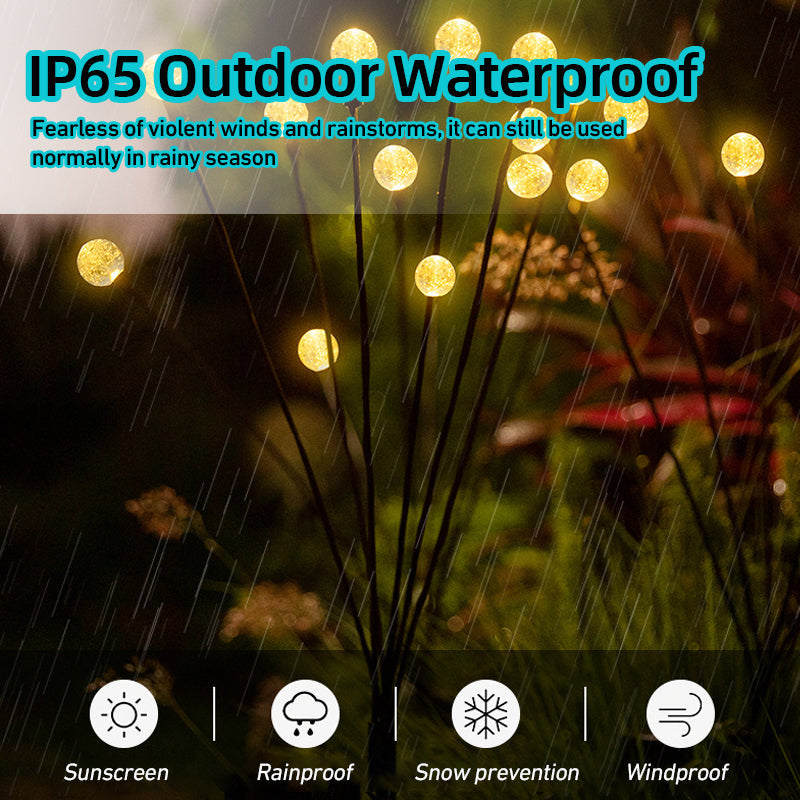 Solar Garden Light - Starburst Swing Light