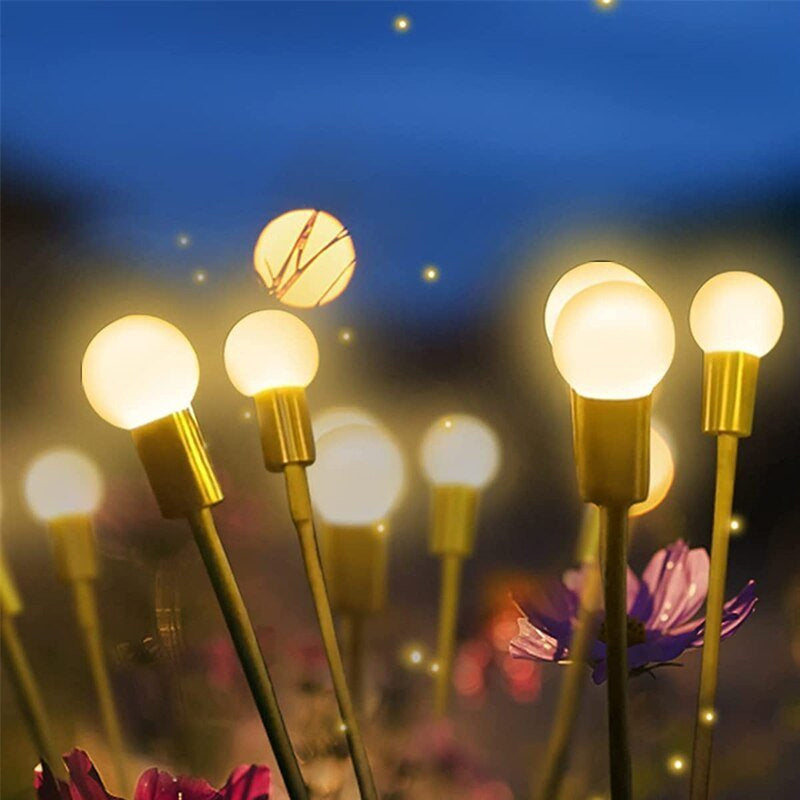 Solar Garden Light - Starburst Swing Light