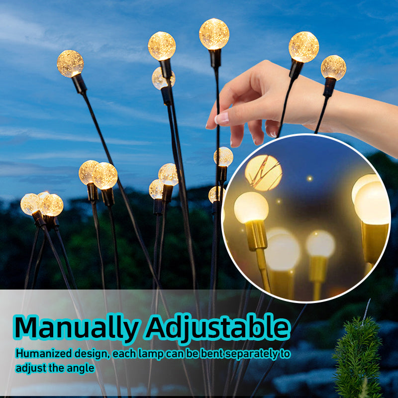 Solar Garden Light - Starburst Swing Light