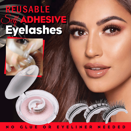 🎄Reusable Self-Adhesive Eyelashes🎄(🔥Buy 1 Get 1 Free🔥)