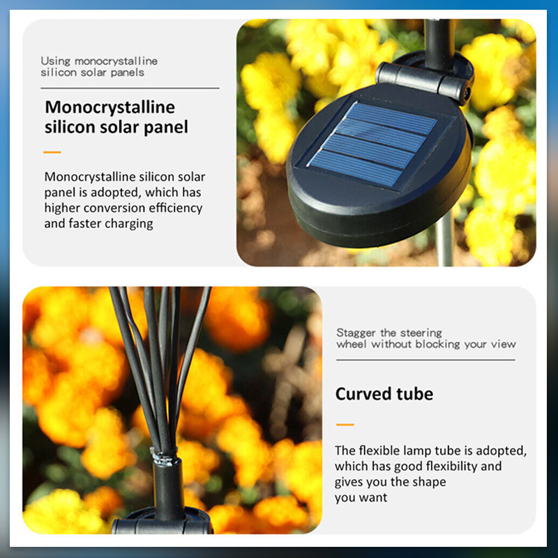 Solar Garden Light - Starburst Swing Light